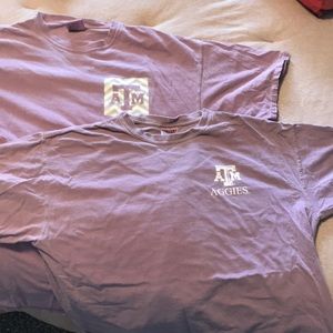 Two TAMU comfort colors shirts! A bundle✨